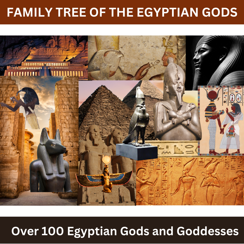 Family Tree of the Egyptian Gods primary product image.