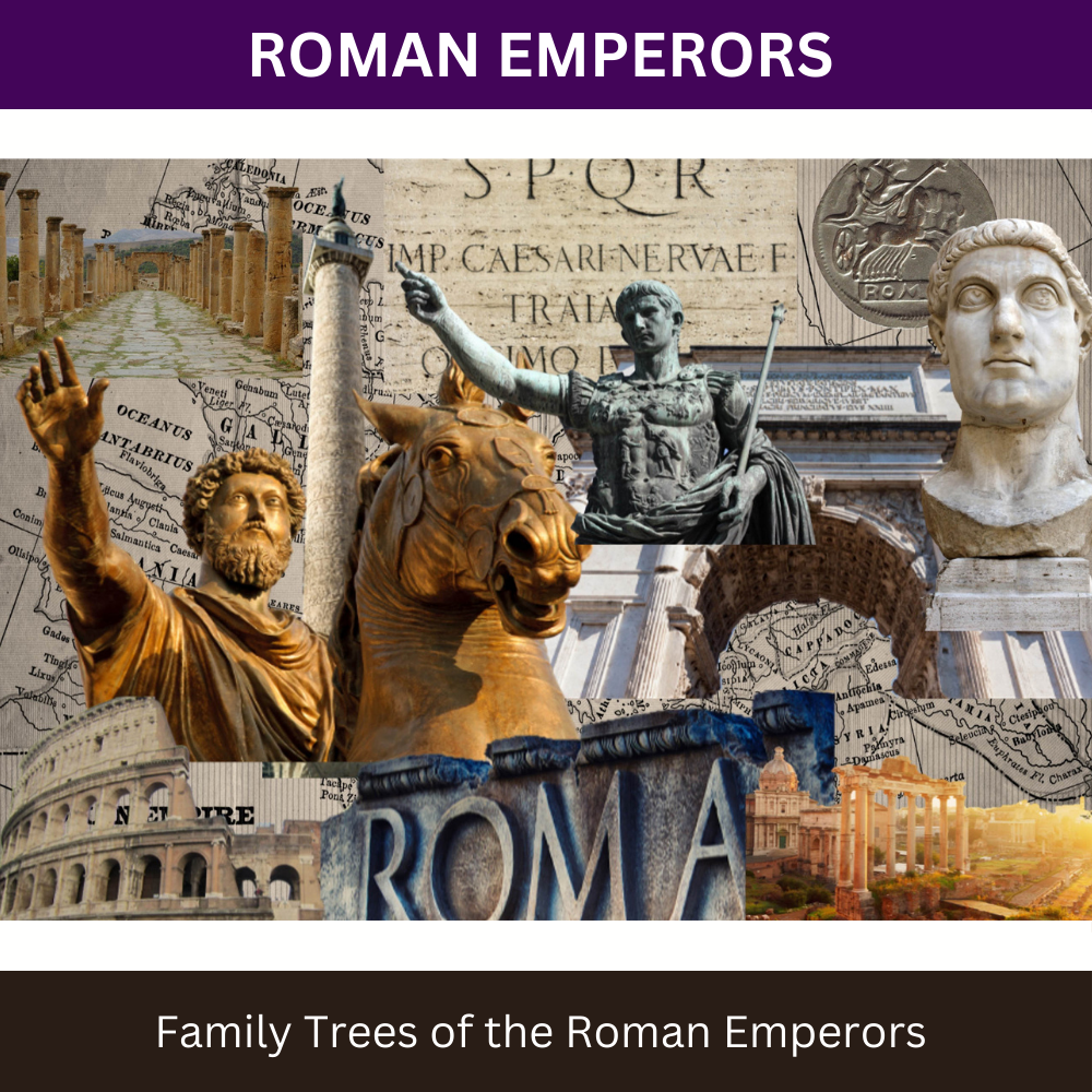 Family Tree of the Roman Emperors main product image.